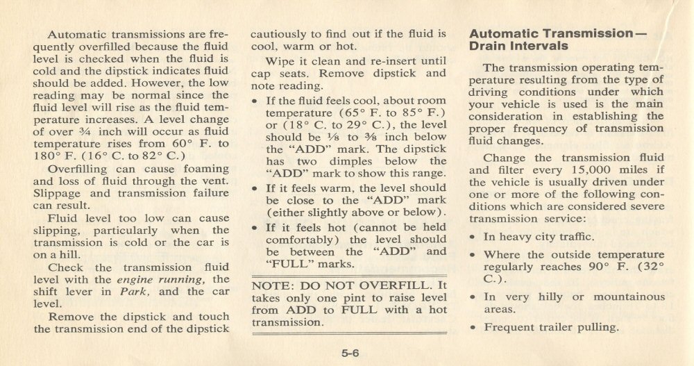 1977 Chev Chevelle Owners Manual Page 85